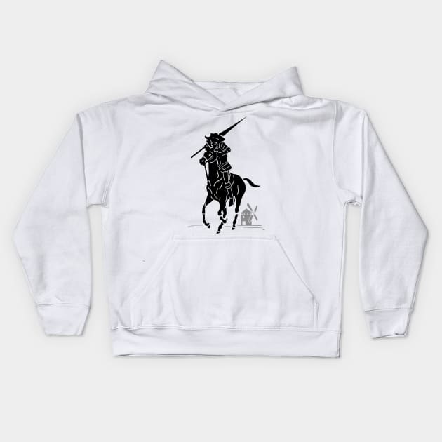 Ralph Quixote Kids Hoodie by JayHai